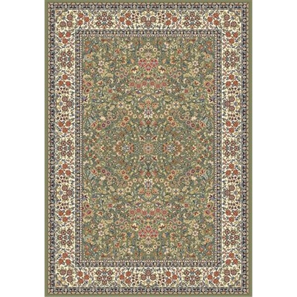 Dynamic Rugs Ancient Garden 2 ft. x 3 ft. 11 in. 57078-4444 Rug - Green/Ivory AN24570784444 - main